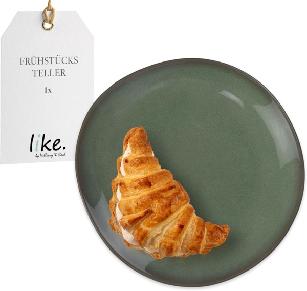 like. by Villeroy & Boch Lave Vert Frühstücksteller / Kuchenteller