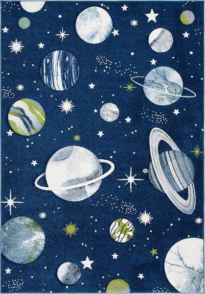 Safavieh Zeitgenössische Teppich für Wohnzimmer, Esszimmer, Schlafzimmer - Carousel Kids Collection, Kurzer Flor, Mehrfarbig, 240x300 cm