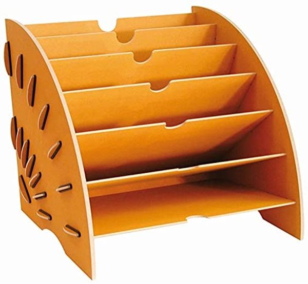 Werkhaus - Magazin Gelb Ablage Briefablage Zeitschriften Zeitungs Halter Ständer
