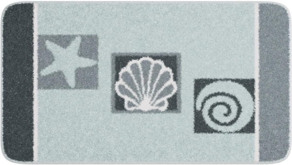 Linea Due AQUATICA Badteppich 65x115 cm grau