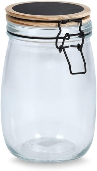 Vorratsglas mit Bügelverschluss - Ø 11 x 17 cm Bild 1