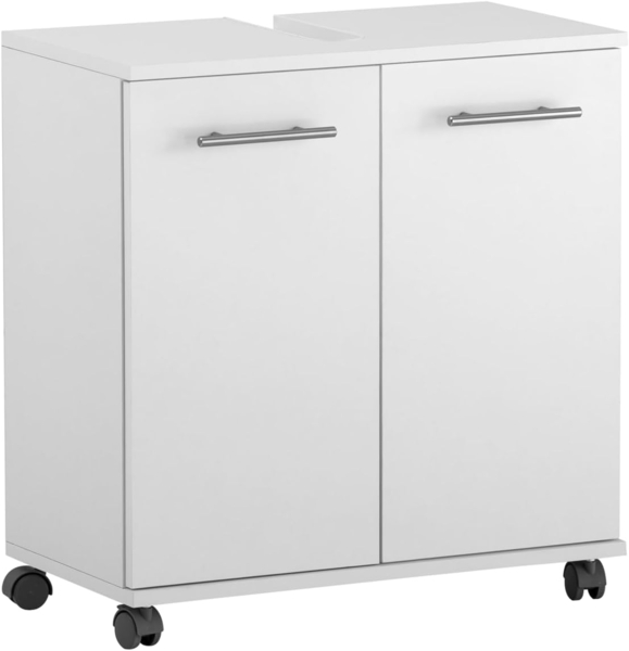 Schildmeyer Waschbeckenunterschrank Emmi 159174, weiß matt, 59,8 x 32,6 x 63,4 cm Bild 1