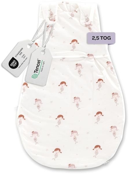 Träumeland Babyschlafsack LIEBMICH 3tlg. Set Mermaid Größe 62/68 Bild 2