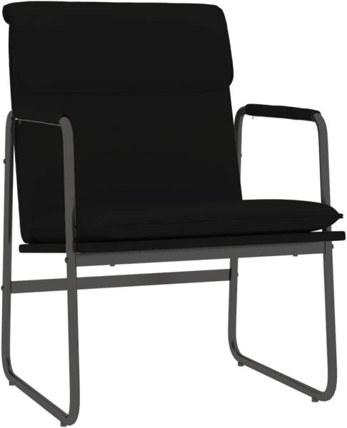 vidaXL Loungesessel Schwarz 55x64x80 cm Kunstleder 351360