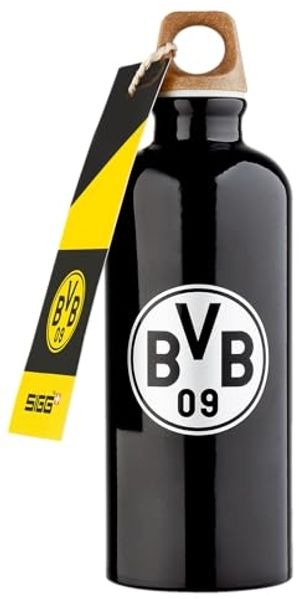 BVB Trinkflasche BVB SIGG Trinkflasche schwarz 0,6l