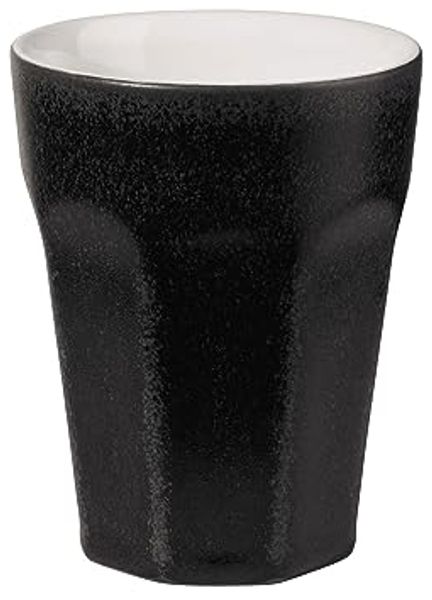 ASA Selection ti amo colore Becher Espresso, Espressobecher, Kaffeetasse, Tasse, Steingut, Black Iron, 100 ml, 5079174
