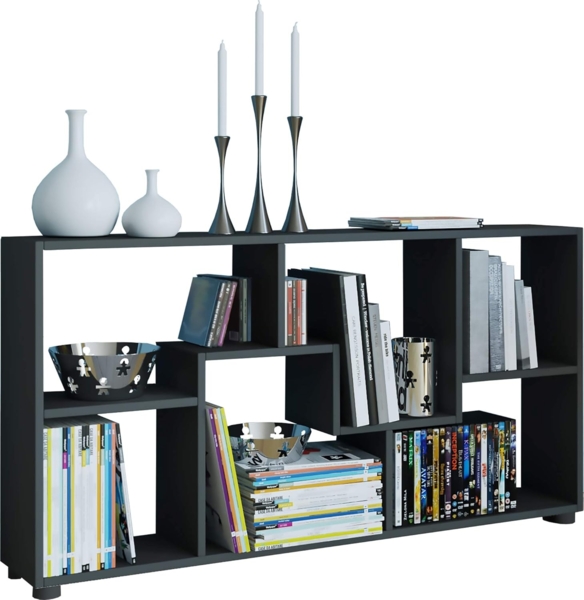 VCM Kommode & Sideboard Pintal 916954 Schwarz H. 62 x B. 117 x T. 20 cm