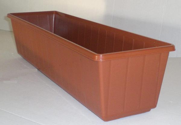 Foxtrot Blumenkasten 100 cm - terra