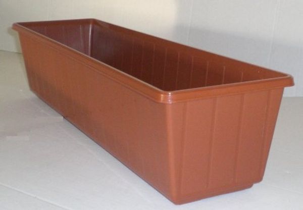 Foxtrot Blumenkasten 100 cm - terra