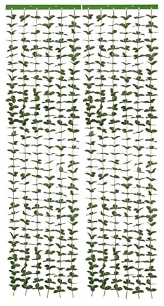 WENKO Türvorhang (1 St), Klettband, halbtransparent, Polyester, BxH: 90x190 cm