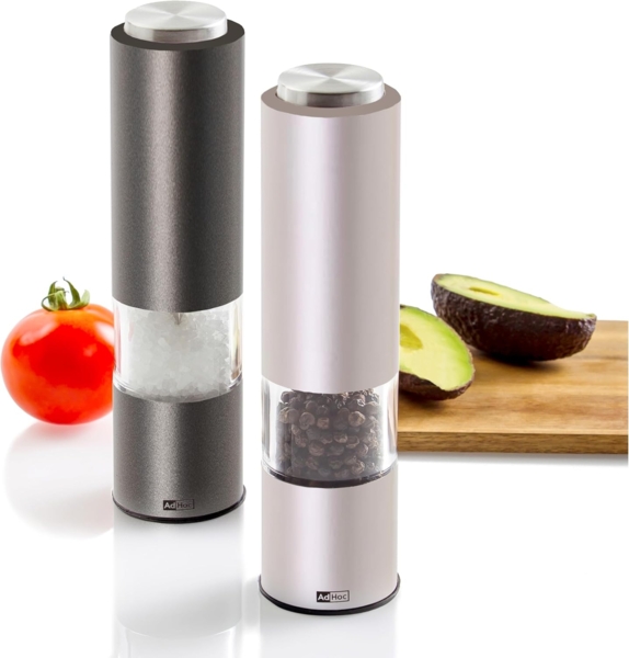 Adhoc CeraCut 2er-Set Elektrische Mühle dark grey / light grey