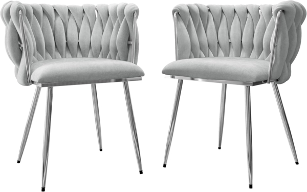 Stühl Muz DC-1142/CM (Farbe: 82-Grau, Chrom)