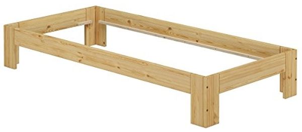 Futon, Einzel Bett 90 x 200 cm Kiefer massiv ohne Zubehör 60.67-09 oR