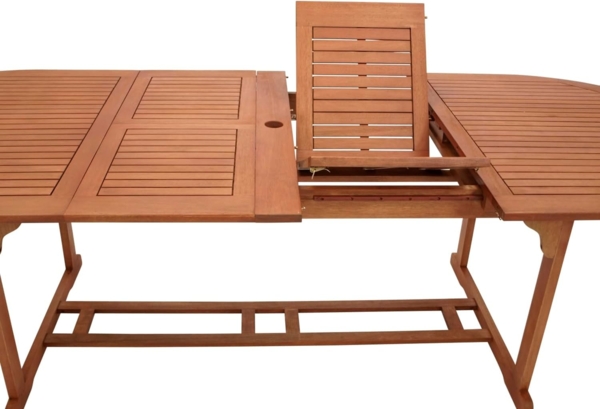 Ausziehtisch LAGO 180/260x100 cm, Eukalyptus geölt Bild 7