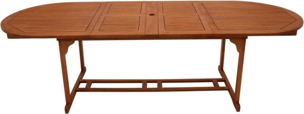 Ausziehtisch LAGO 180/260x100 cm, Eukalyptus geölt Bild 5