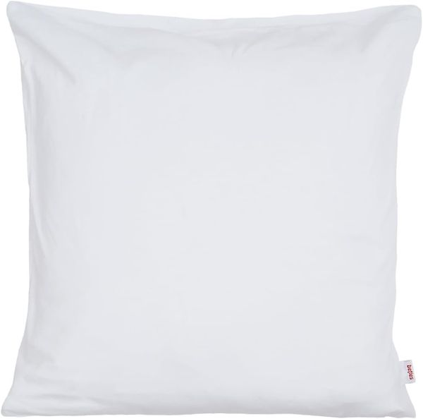 Kissenbezug ca. 40x40 cm Jersey pur-weiß beties "BasicSoft"