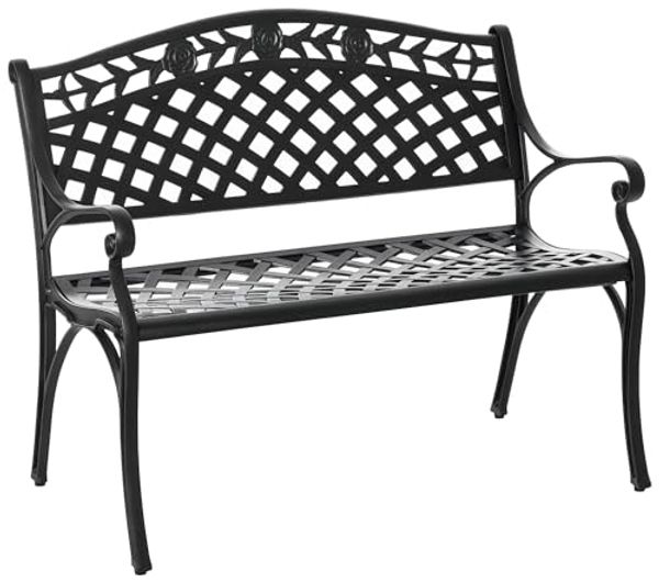 Outsunny Gartenbank Gartenbank aus Aluminium