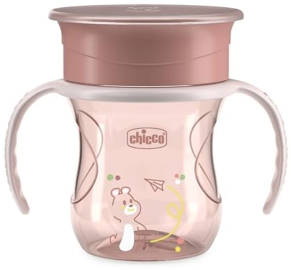 Chicco 00006951150000 Einzelbild 0 2 l Tasse Universal Rose Kunststoff Silikon