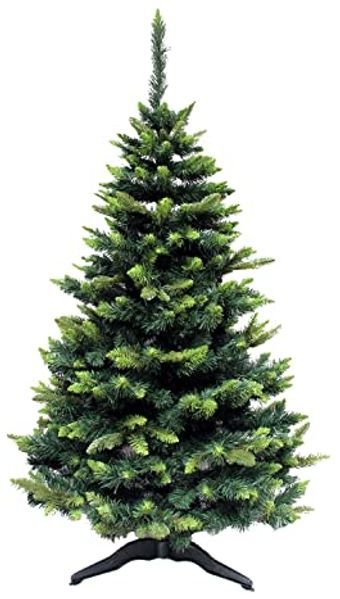 Arnusa Künstlicher Weihnachtsbaum 180 cm mit 509 Spitzen Spritzguss Mix Kunsttanne Premium, Fichte, mit stabilen Ständer