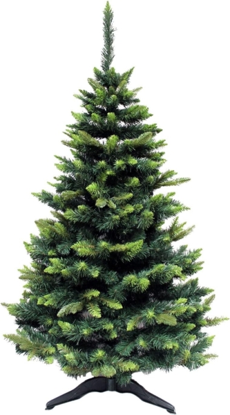 Arnusa Künstlicher Weihnachtsbaum 180 cm mit 509 Spitzen Spritzguss Mix Kunsttanne Premium, Fichte, mit stabilen Ständer