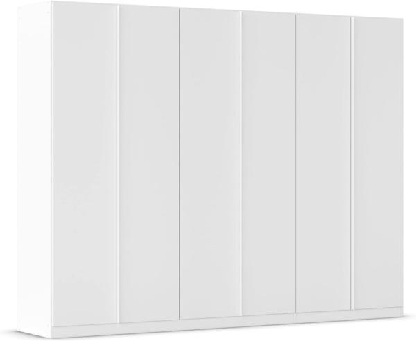 Kleiderschrank Drehtürenschrank Monostar | 6-türig | Alpinweiß 271 x 210 x 54 cm