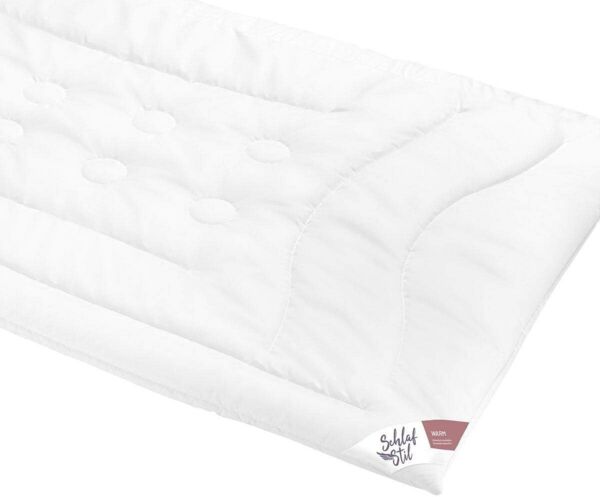 Schlafstil Faserdecke duo F400 warm, Füllung: 100% 3D Markenfaser|155x220 cm