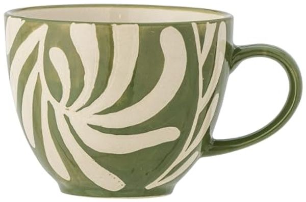 Bloomingville Tasse Heikki, Steingut, in Grün, 240ml