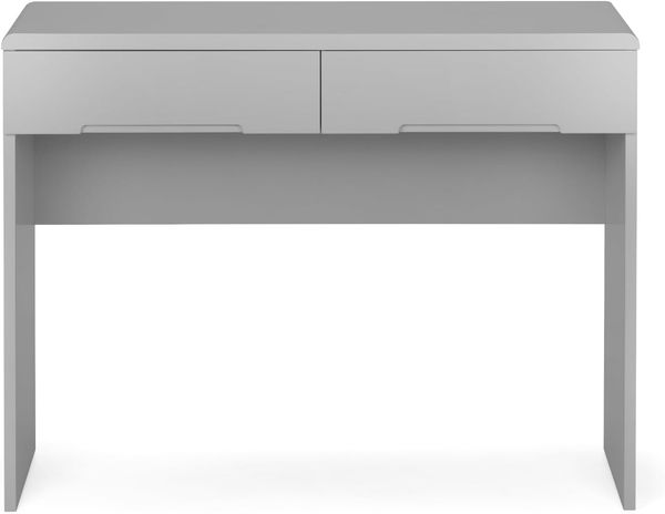 Julian Bowen Manhattan Frisiertisch mit 2 Schubladen, grau