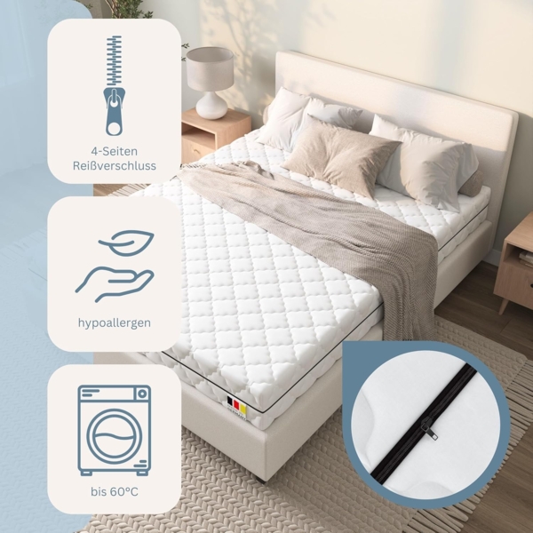 Ortho Klassik 19 7Z Kaltschaummatratze 200x160x19cm H4 Bild 2