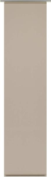 Gardinia Flächenvorhang Uni beige, 60 x 245 cm