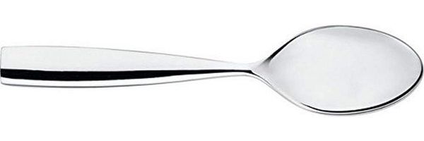 Alessi Dressed Mokkalöffel, Edelstahl, Silber, 10x3. 5x2. 5 cm, 6-Einheiten