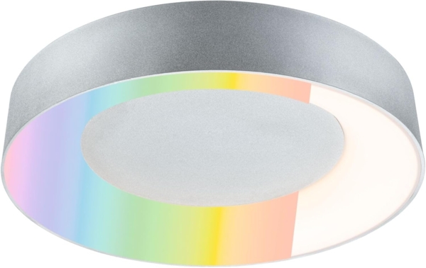 Paulmann 75415 Smart Home LED Deckenleuchte Casca Alu IP44 RGBW 40cm