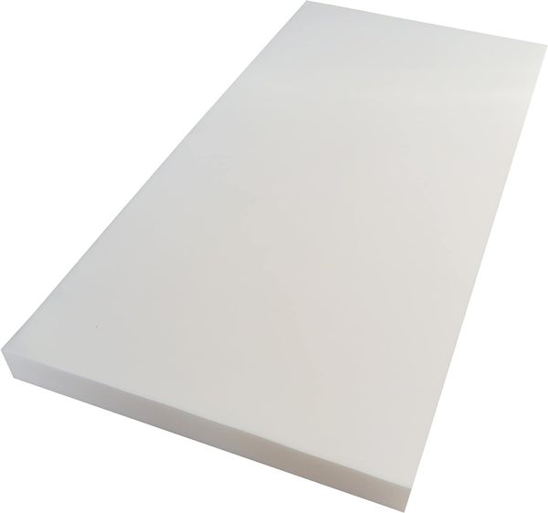 Schaumstoff Schaumstoffplatte Matratze 120x200 cm RG 25/44 Höhe 1 cm bis 12 cm Grau Mittelhart (120 x 200 x 4)