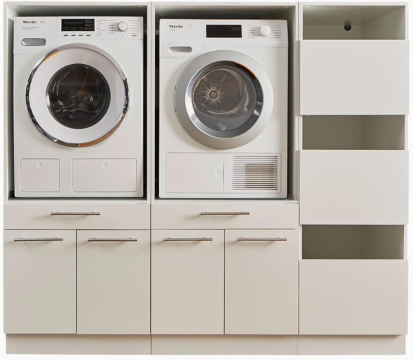 Laundreezy Mehrzweckschrank-Set LAUNDREEZY LDSK10, Breite 185 cm
