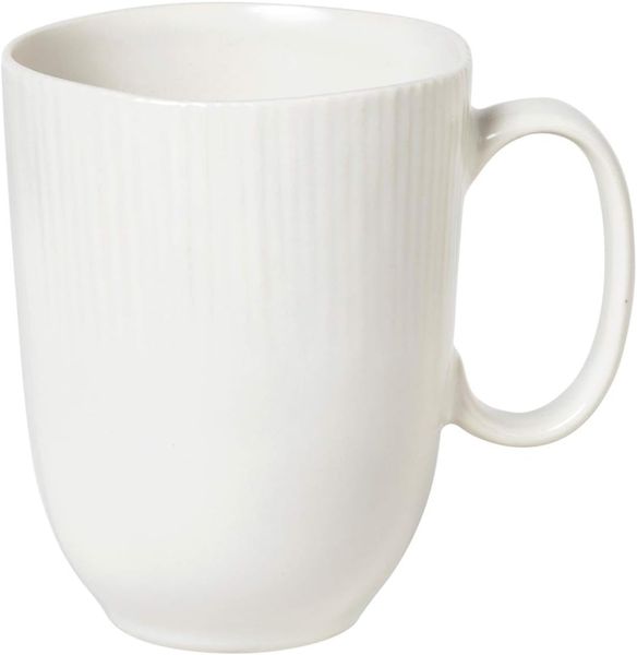 Broste Copenhagen SANDVIG soft white Becher mit Henkel 0,25Â l