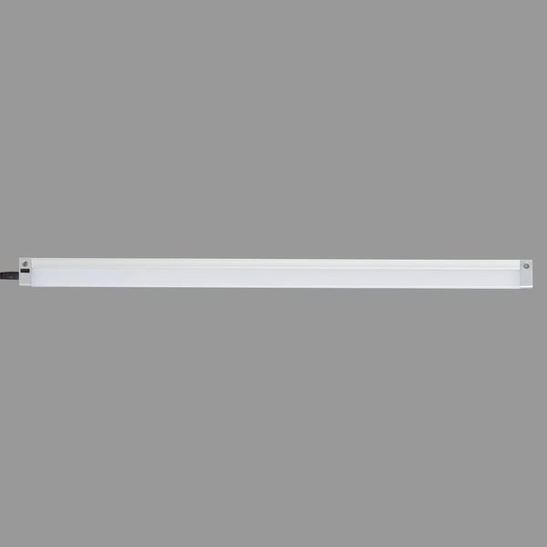 TELEFUNKEN - Led Unterbauleuchte Dimmbar, 50 Cm, Küche, Led Leiste Küchenschrank, Werkstattlampe, Infrarotschalter, Neutralweißes Licht, 7 W, 720 Lm, Silberfarbig