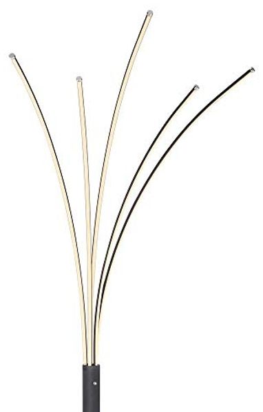 LED Stehleuchte, schwarz, Touchdimmer, H 187 cm Bild 6