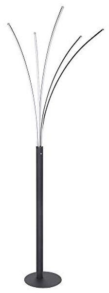 LED Stehleuchte, schwarz, Touchdimmer, H 187 cm Bild 5