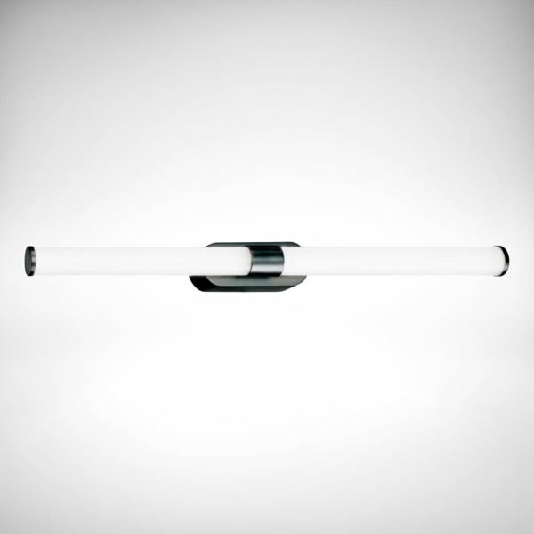 B.K.Licht Spiegelleuchte LED Badleuchte Spiegelleuchte Schwarz, LED fest integriert, Neutralweiß, inkl. LED-Platine 9W 920lm 4000K