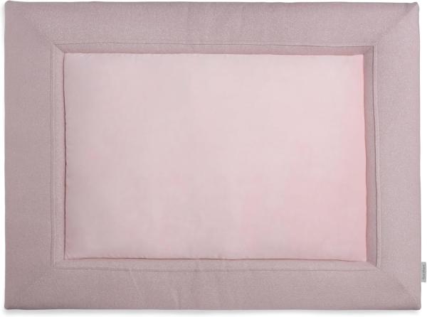 Baby's Only 0401271 Laufgittereinlage 85x100 Sparkle silber-rosa melee