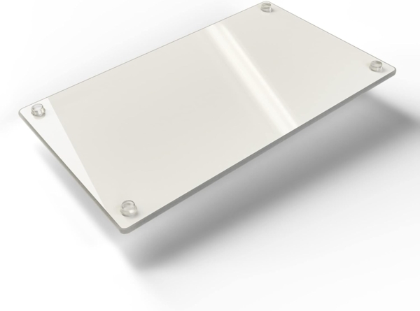 DEQORI Schneidebrett 'Unifarben - Dunkelrot', Glas, Platte Frühstücksbrett Schneideplatte Bild 6