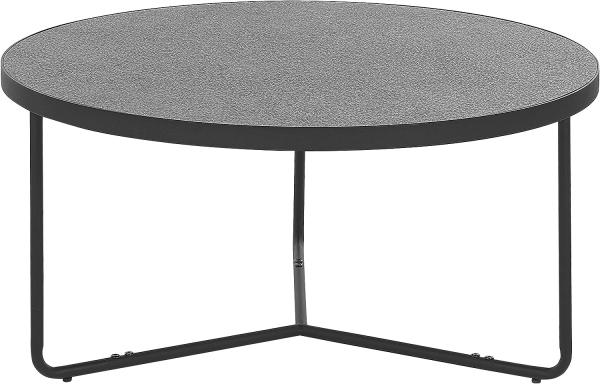 Beistelltisch Couchtisch MDF-Platte Grau MELODY