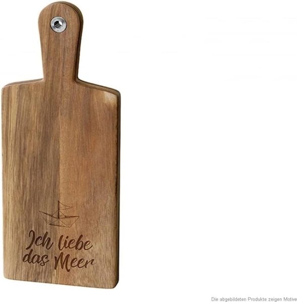 Schneidbrett Vesperbrett Servierbrett Frühstücksbrett Brotzeitbrett La Vida liebe Meer 313813