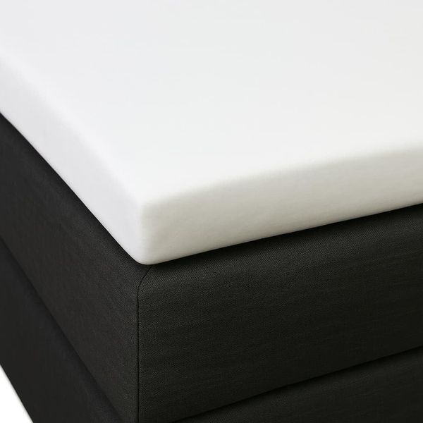 BettwarenShop Molton Schonbezug für Matratzen-Topper|200x200 cmBettwarenShop Molton Schonbezug für Matratzen-Topper