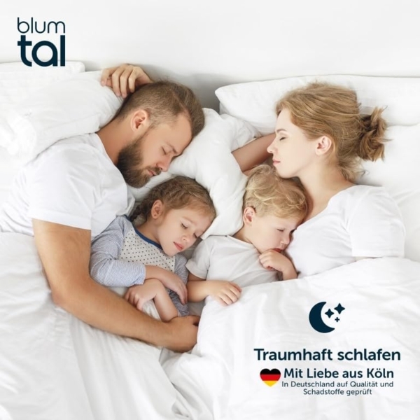 Blumtal Kunstfaserbettdecke zertifizierte Steppbettdecke - Winterdecke, Wärmeklassen: Sommer, 4 Jahreszeiten, Ganzjahresdecke, Winter Bild 6