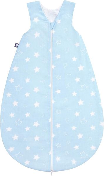 Julius Zöllner Schlafsack Sommerschlafsäckchen Sternenhimmel blau 70 cm