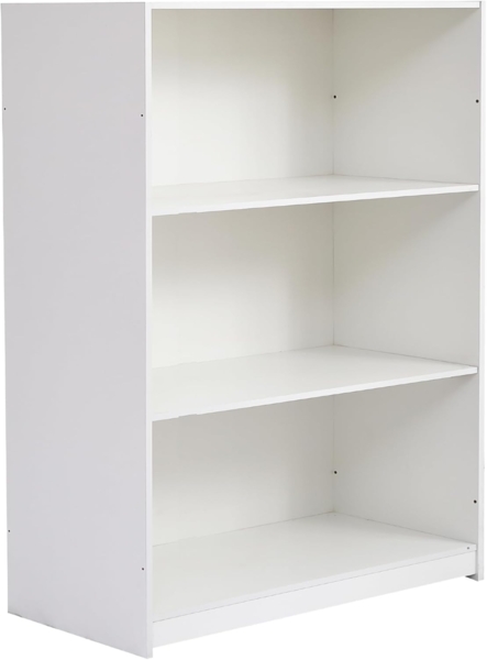 Ball & Cast Hochbett (90x200 cm) mit Aufbewahrungsschränken und Computertisch, Loft Bed mit Rausfallschutz, Einfach & Zeitsparend Montierbar, Weiß Bild 9