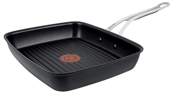 Tefal Jamie Oliver Premium Series Aluguss Induction Grillpfanne 23 x 27 cm (E21141)