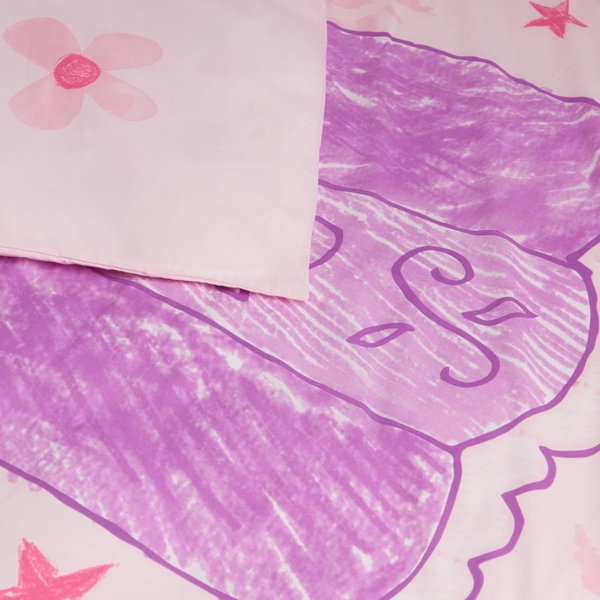 Disney Kinderbettwäsche Disney Home Princess Kinder Wendebettwäsche Set, 2 teilig, Mit Reißverschluss, 100% Baumwolle Bild 5