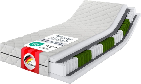 MSS 7 Zonen TTFK-Matratze MedicPlus 100x210x21 cm H5 Bild 1